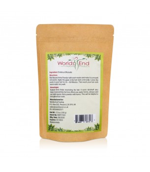 Natural Pure Amla Powder, Helps with Hair Loss & Dandruff 100g Wholesale