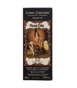 Black Henne Henna Liquid Hair Dye Colouring Cream