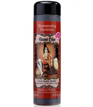 Golden Brown Henna Hair Shampoo