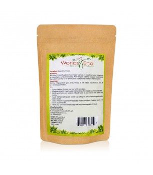 Natural Pure Indigo Hair Dye Powder, Indigofera Tinctoria 100g Wholesale