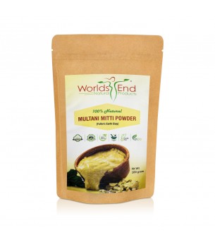 Natural Pure Multani Mitti Powder, Fuller's Earth Clay 100g Wholesale