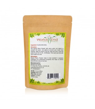 Natural Pure Neem Powder, for reducing Hair Loss & Dandruff 100g Wholesale