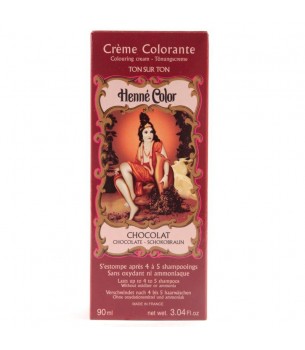 Chocolate Henne Henna Liquid Hair Dye Colouring Cream